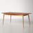 Meridian 69'' Walnut Wood Dining Table-25330048