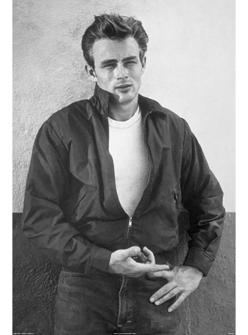 Buy Art for Less Officially Licensed James Dean Photographic Wrapped Canvas Decor Buy Art For Less 