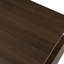 Table basse rectangulaire à 2 tiroirs à DEL avec 47,2 po de hauteur seulement, sans chaises.-126106288