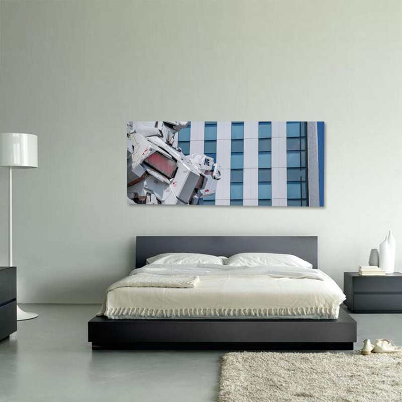 Mech Watch - Art graphique panoramique non encadré, Aluminium