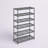 TRINITY Dark Gray 6-Tier Slat Shoe Rack