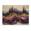«Forest River of Amethyst Crystal I» - Art mural en bois forêt - sur bois de pin naturel-1287603797