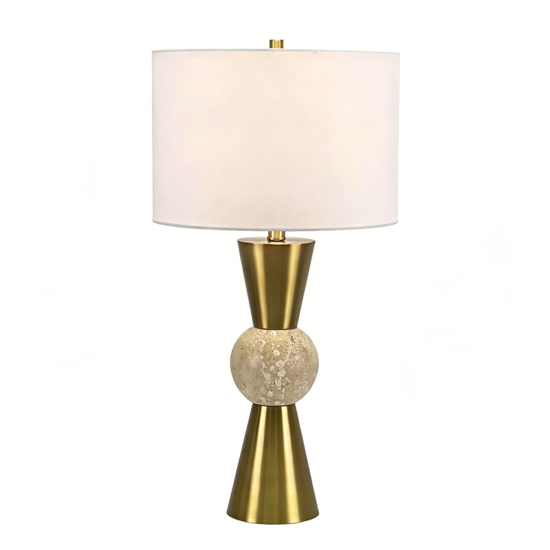 lampe de table, Doré
