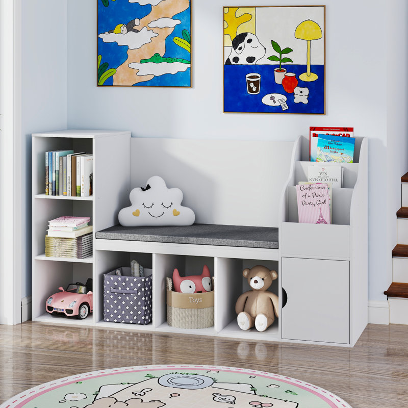 Kids Bookcase With Reading Nook