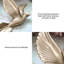 Ensemble de 6 décorations murales oiseaux dorés pour salon - ensemble de bricolage