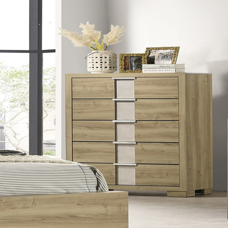 Meuble de chambre à coucher 1 tiroir 5 pièces