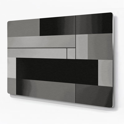 Minimalism 78 Brown Metal Wall Art