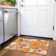 Machine Washable Indoor/Outdoor Claudian ACN1510 Orange Rug