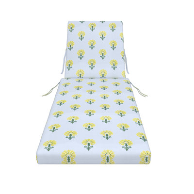 Amala Outdoor Sunbrella® Chaise Lounge Cushion by Birch Lane