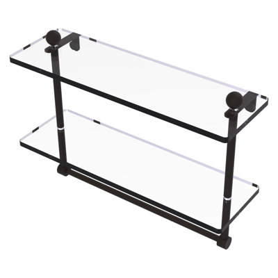 Tablette à 2 niveaux avec barre à serviettes Gober