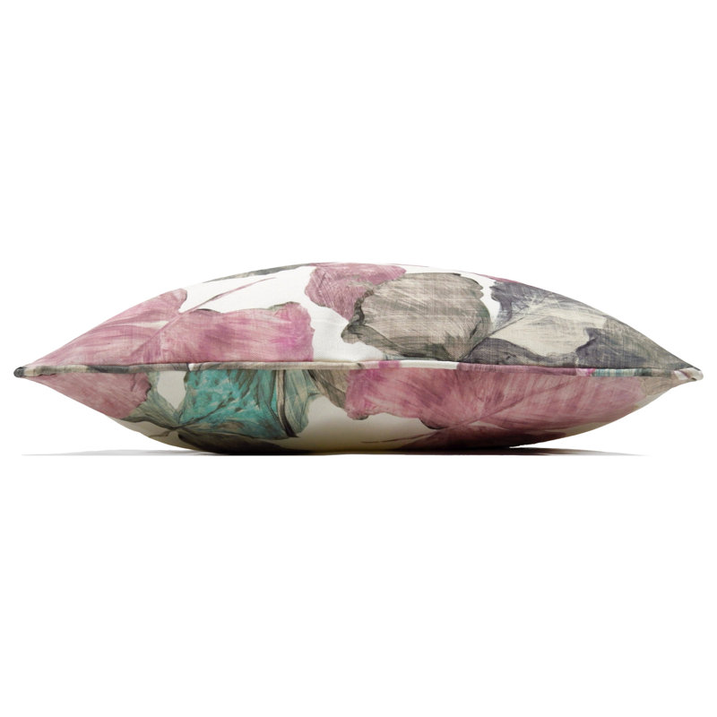 Floral Square Cushion, Hibiscus