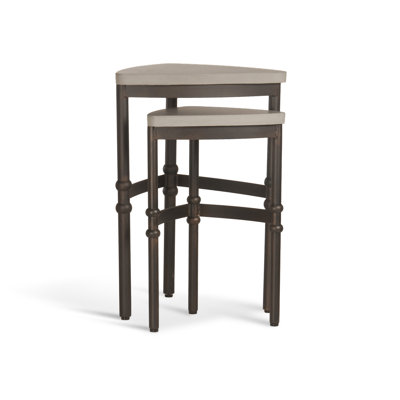 Charlotte Triangular Outdoor Side Table , 20 " W 18 " D