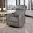 Electric Power Recliner Chair with USB Charging & Push-Button Control - Space-Saving Recliner for Lounge, Study, or Home Relaxation