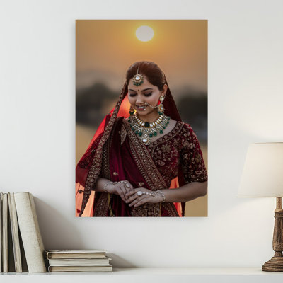 Indian Bride Sunset