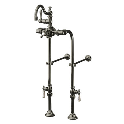5 Handle Bathroom Clawfoot Tub Faucet