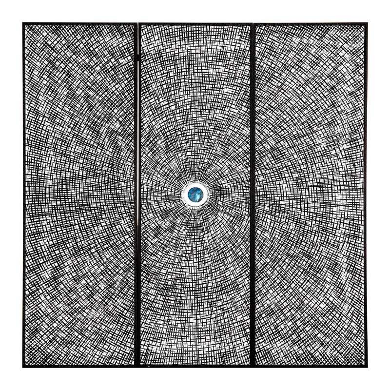 Abstract Wall Decor on Wood