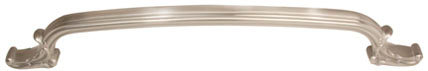 Ornate Appliance Pull, Satin Nickel
