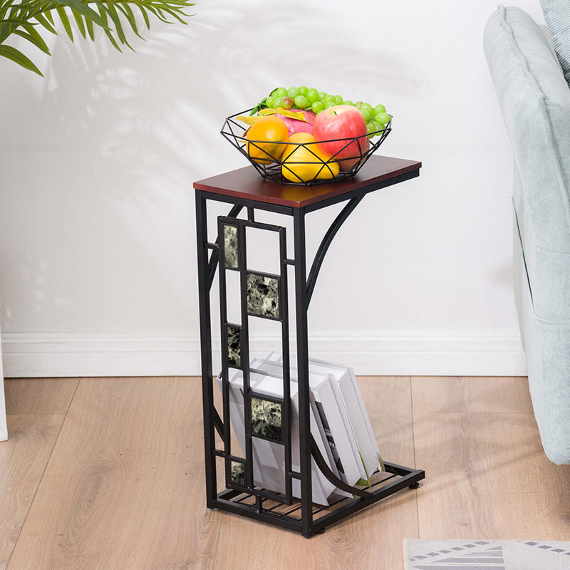 Iron Side Table End Table