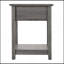 Table de chevet chic gris-1900226403