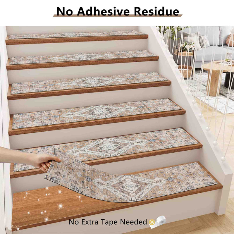 Non-Slip Stair Tread, Orange