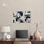 "Melosa", art mural moderne abstrait noir et blanc par Art Remedy-104439451-104439456
