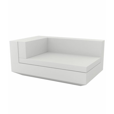 Vela Left Chaise Lounge with Cushion
