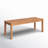 Hille Solid Wood Teak Outdoor Bench