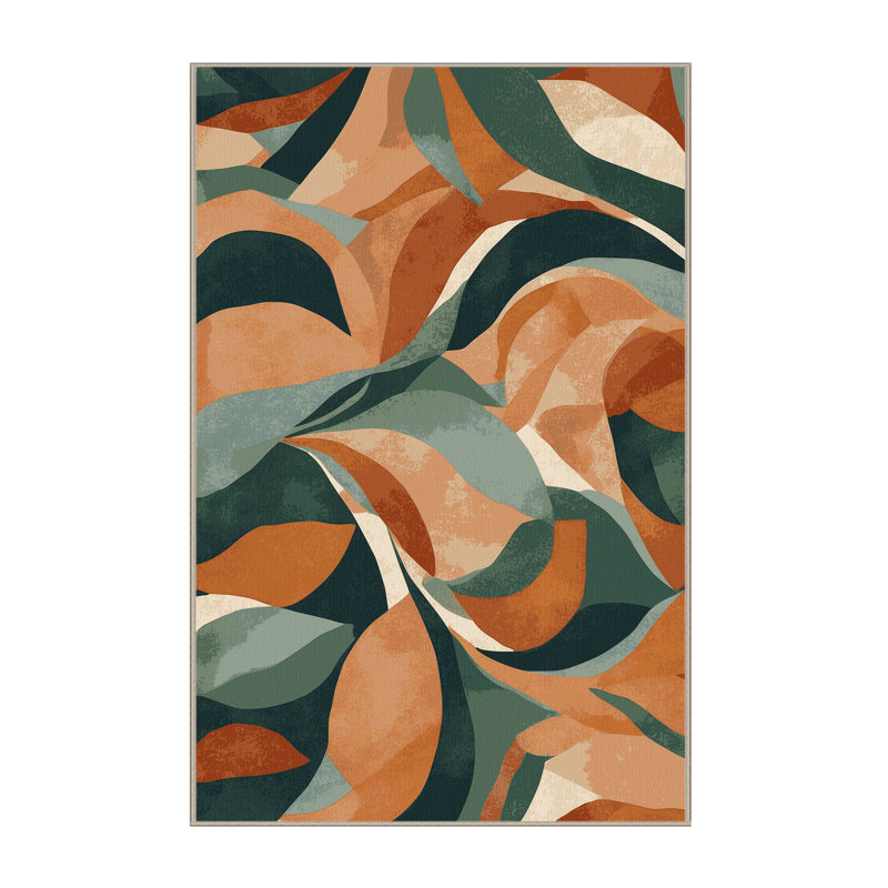 Terracotta Trail Rug, Rectangle 6' x 9'