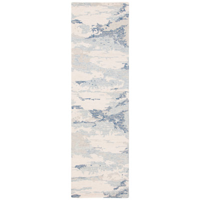 Jahiem Hand Tufted Wool Abstract Rug