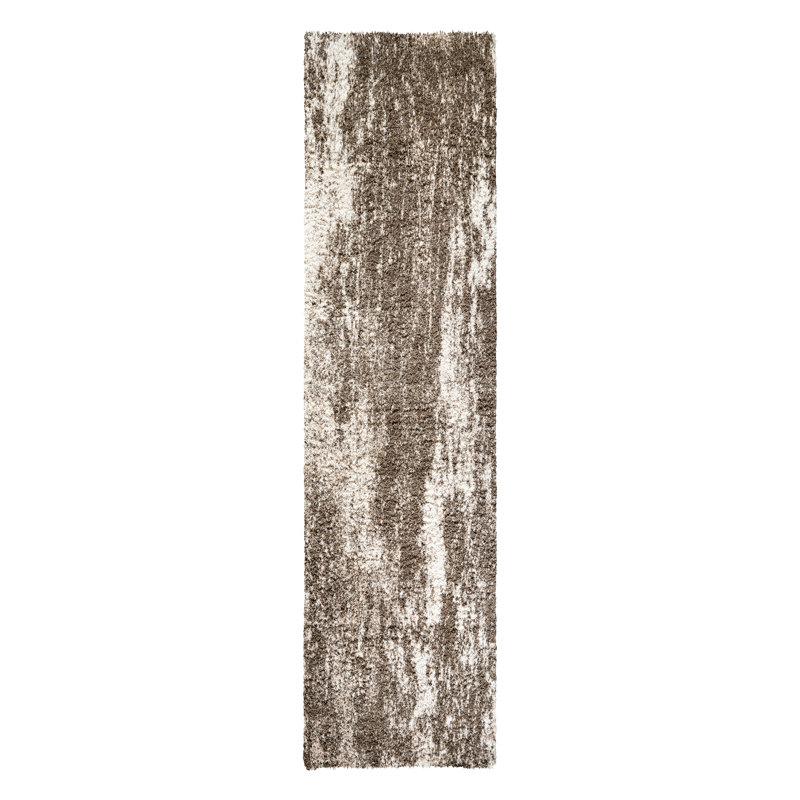 Almelo Performance Abstract Indoor Rug, Runner 3'2" x 12'2"