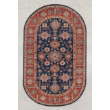 Traditional One-of-a-Kind Rectangle 5' X 8'2" Hand Knotted Area Rug