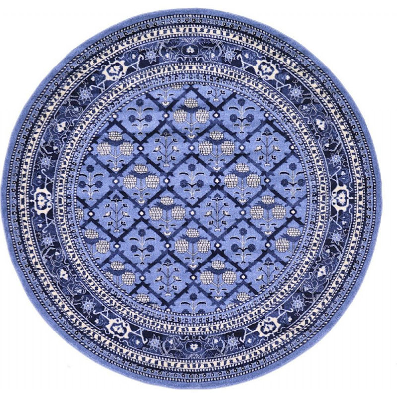 Tapis bleu Lesa, Rond 8 pi