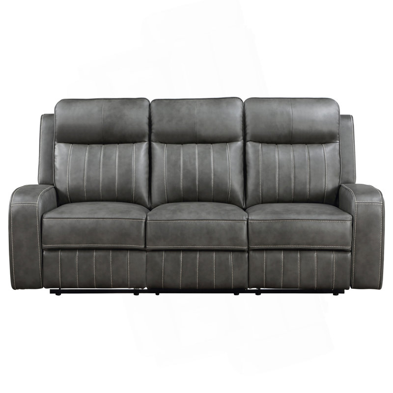 Forrest Grey Motion Reclining Sofa