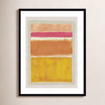 Muscat "Rothko Inspired Tonescape I" Print