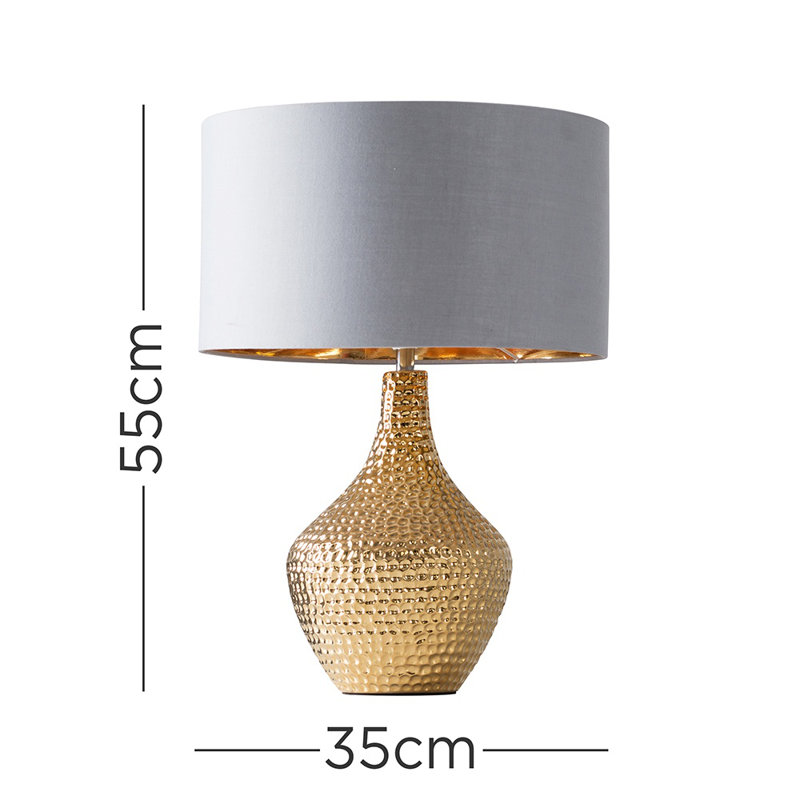 Merna Ceramic Table Lamp, No