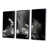Cadre flottant noir