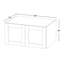 Armoire murale Kindwood Eco Shaker, 2 portes, prête à assembler-123468879