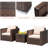 Alycen 2 - Person Patio Conversation Set with Cushions-726803152-754573445