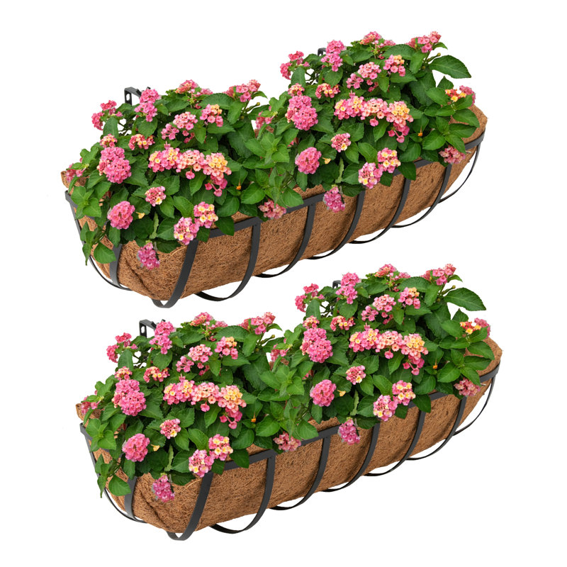 Boîte à fleurs en métal Samarea