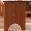 Table longue classique en bois de cerisier durable-106849402
