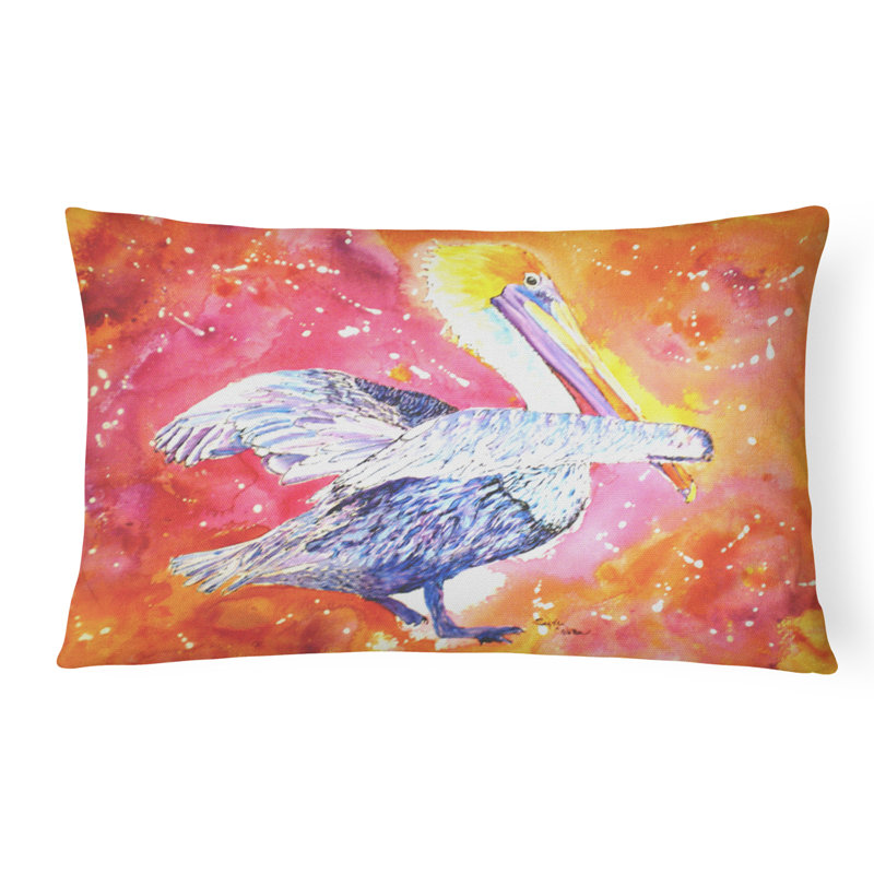 Coussin décoratif intérieur/extérieur pelican