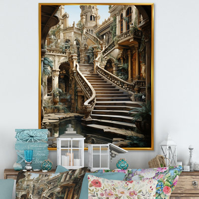 Asloune Castles Royal Refuge Rich I, reproduction d'art sur toile