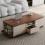 Table basse moderne et minimaliste à fonction mobile