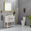 Meuble-lavabo pour salle de bain sans comptoir 48 po