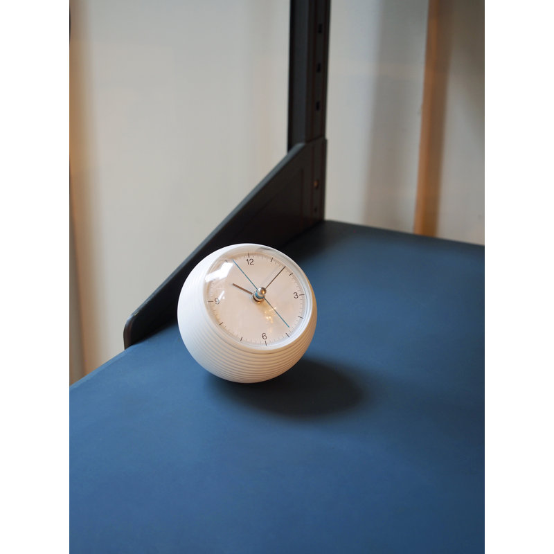 Earth Clock, White