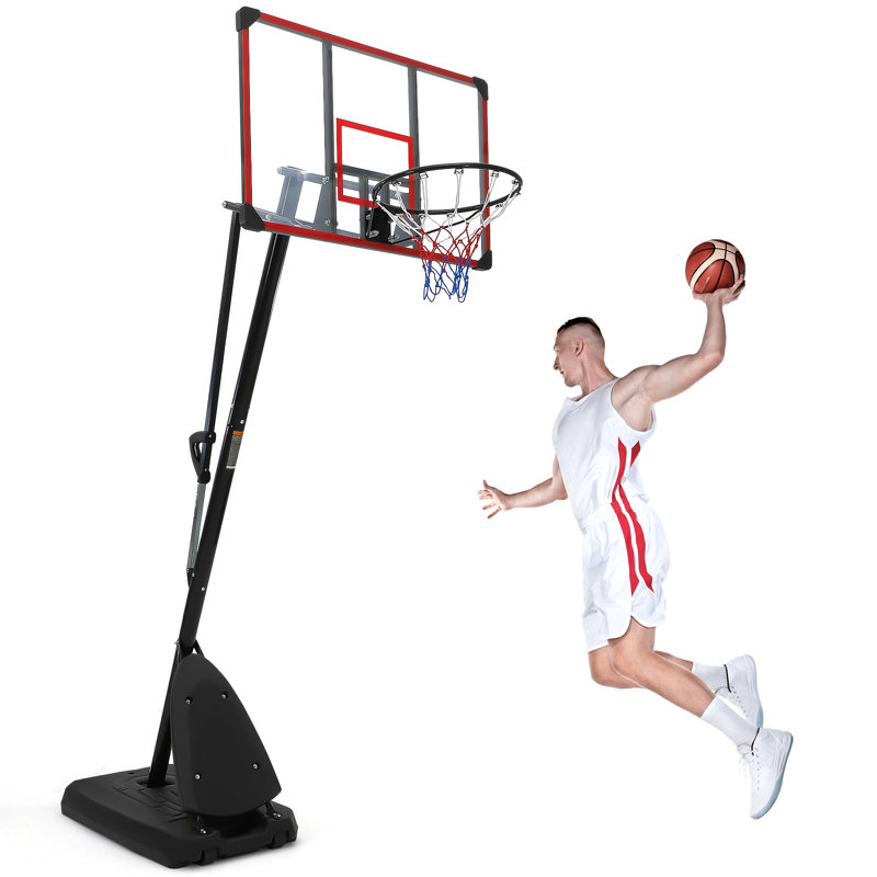 Panier de basketball portable grandeur nature