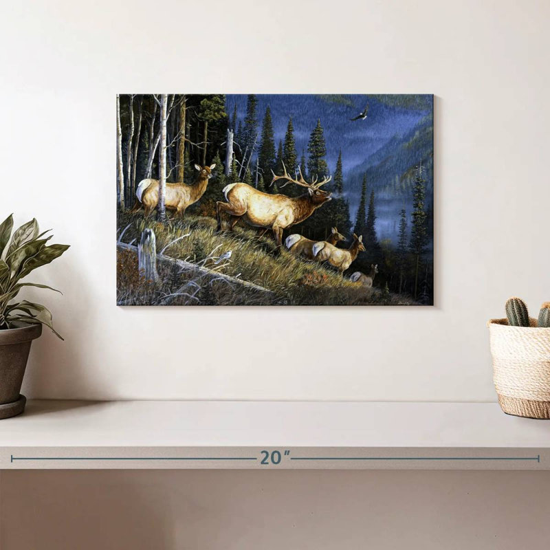 Brampt Eagle Mountain Fauna, 8" H x 12" W
