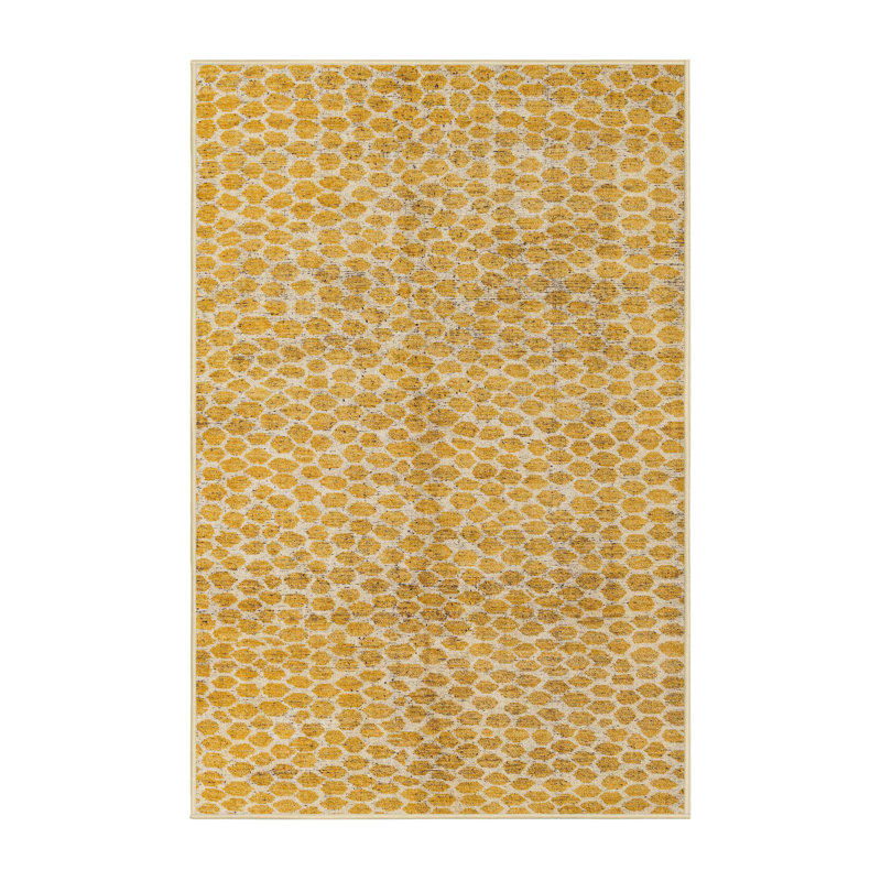 Abstract Indoor Rug, Rectangle 6' x 9'