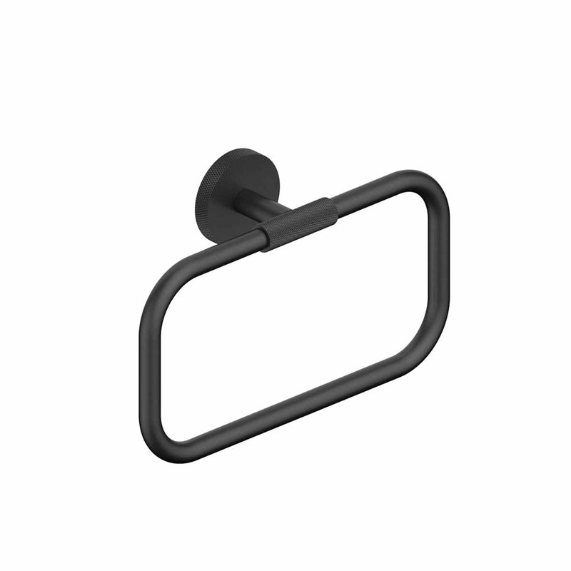 Klass Towel Ring, Matte Black