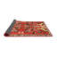 Tapis traditionnel beige / noir / rouge Eniah-1726635161